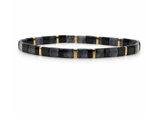 Finsternis Fliesen-Armband