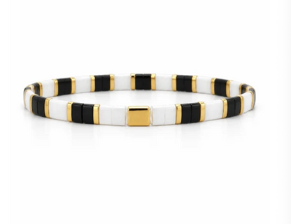 Zebrina Fliesen-Armband